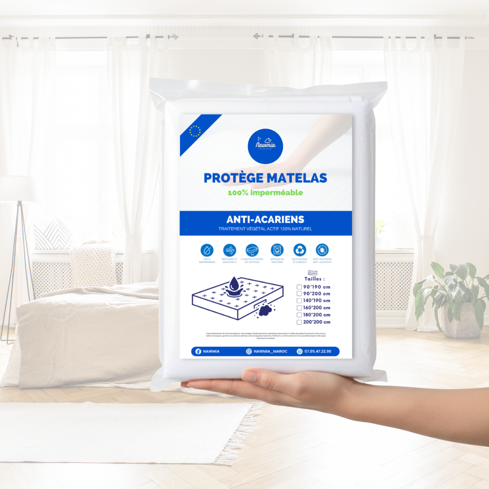 Protège matelas 100% imperméable